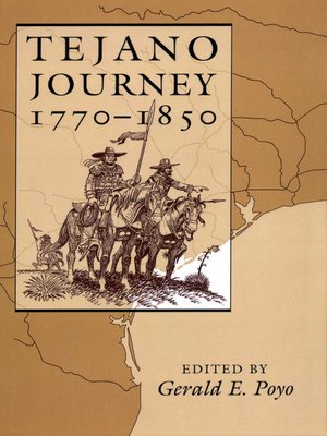 cover image of Tejano Journey, 1770-1850